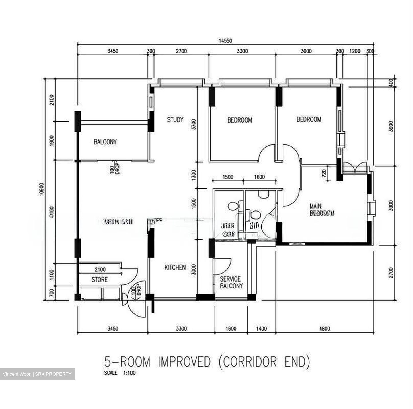 Blk 549 Serangoon North Avenue 3 (Serangoon), HDB 5 Rooms #634179011